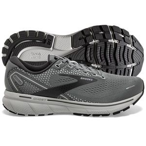 Brooks Ghost 14 Mens Grey/Alloy/OysterNew In Box